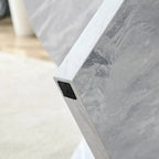 Tavolino rotondo in MDF versatile