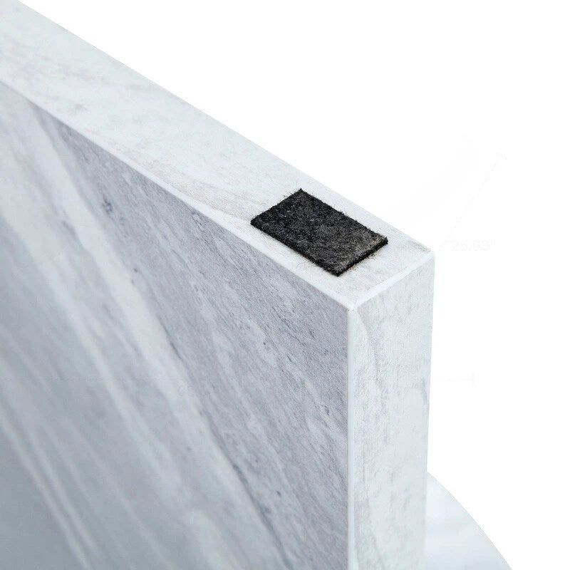 Tavolino rotondo in MDF versatile