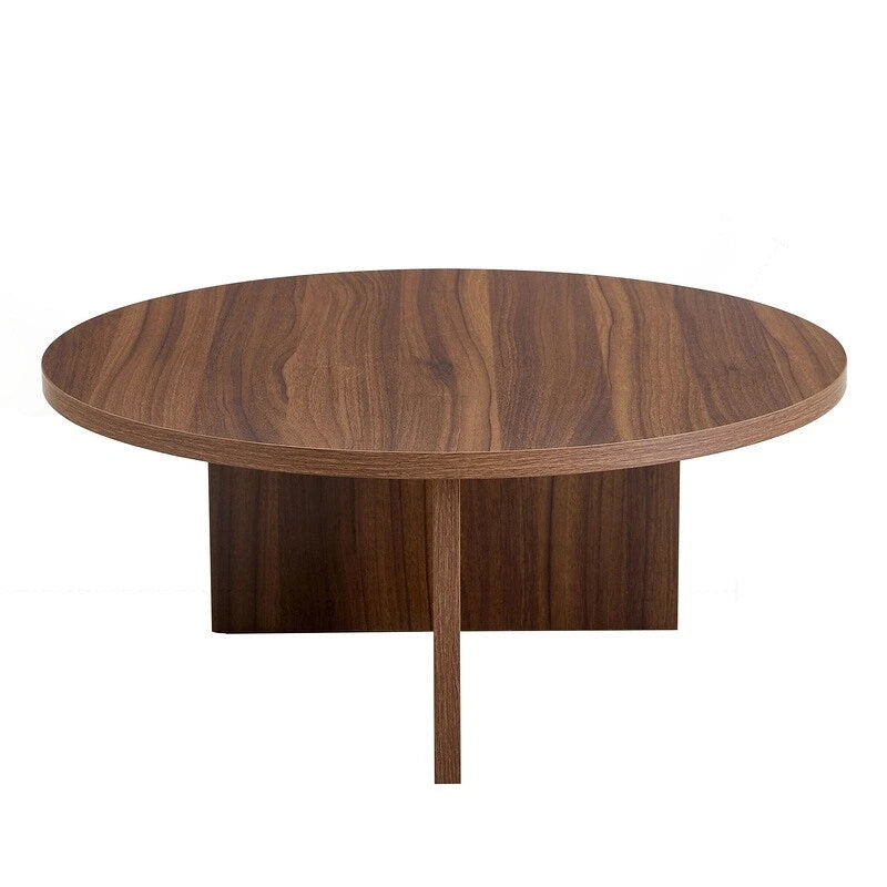 Tavolino rotondo in MDF versatile