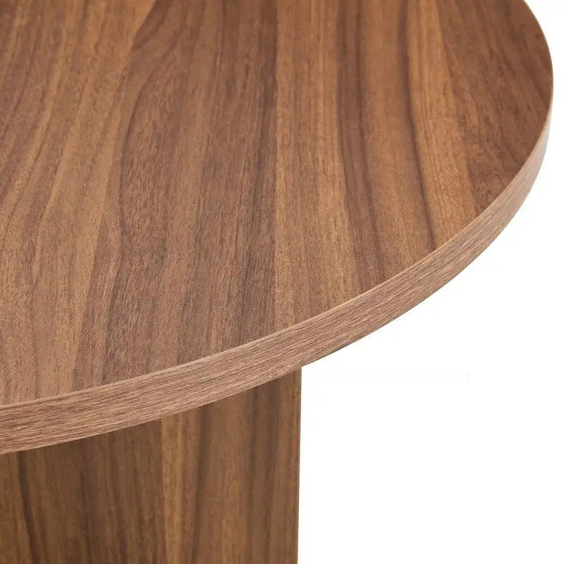 Tavolino rotondo in MDF versatile