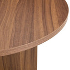 Tavolino rotondo in MDF versatile