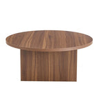 Tavolino rotondo in MDF versatile