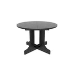 Tavolo da pranzo per cucina rustica con piano ovale allungabile