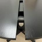 Tavolo da pranzo per cucina rustica con piano ovale allungabile