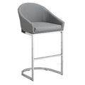 Sgabello da bancone imbottito da 66 cm