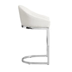 Sgabello da bancone imbottito da 66 cm