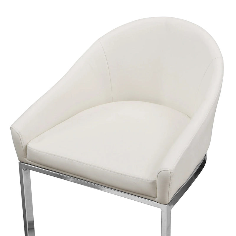 Sgabello da bancone imbottito da 66 cm