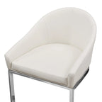 Sgabello da bancone imbottito da 66 cm
