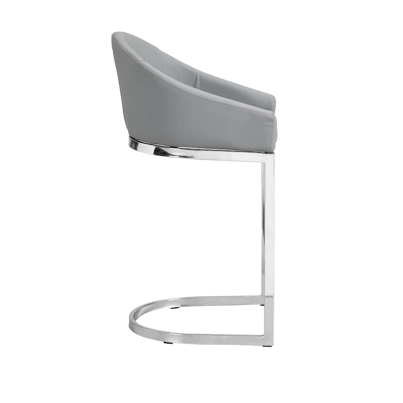 Sgabello da bancone imbottito da 66 cm