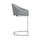 Sgabello da bancone imbottito da 66 cm