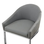 Sgabello da bancone imbottito da 66 cm