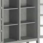 Mobiletto da magazzino in legno massello da 99 cm - 99largh x 43prof x 107h