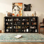 Elegante credenza per riporre oggetti, mobile da buffet, libreria, vetrinetta