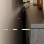 Elegante credenza per riporre oggetti, mobile da buffet, libreria, vetrinetta