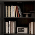 Elegante credenza per riporre oggetti, mobile da buffet, libreria, vetrinetta