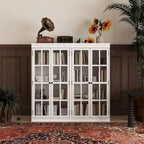 Elegante credenza per riporre oggetti, mobile da buffet, libreria, vetrinetta