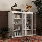 Elegante credenza per riporre oggetti, mobile da buffet, libreria, vetrinetta
