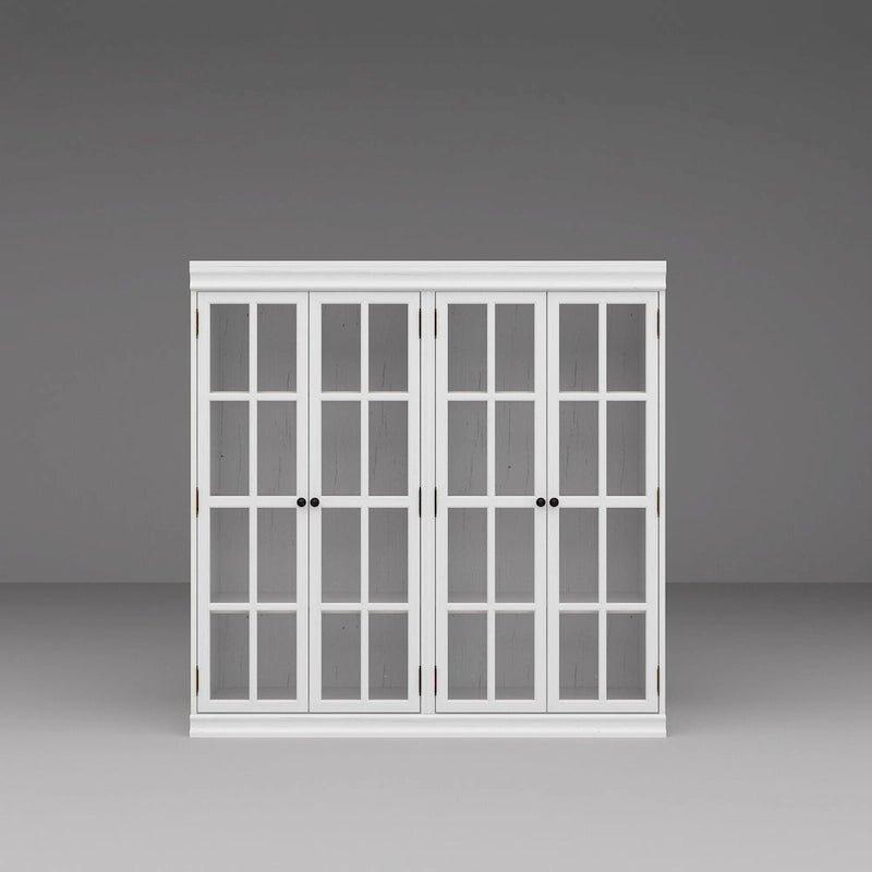 Elegante credenza per riporre oggetti, mobile da buffet, libreria, vetrinetta