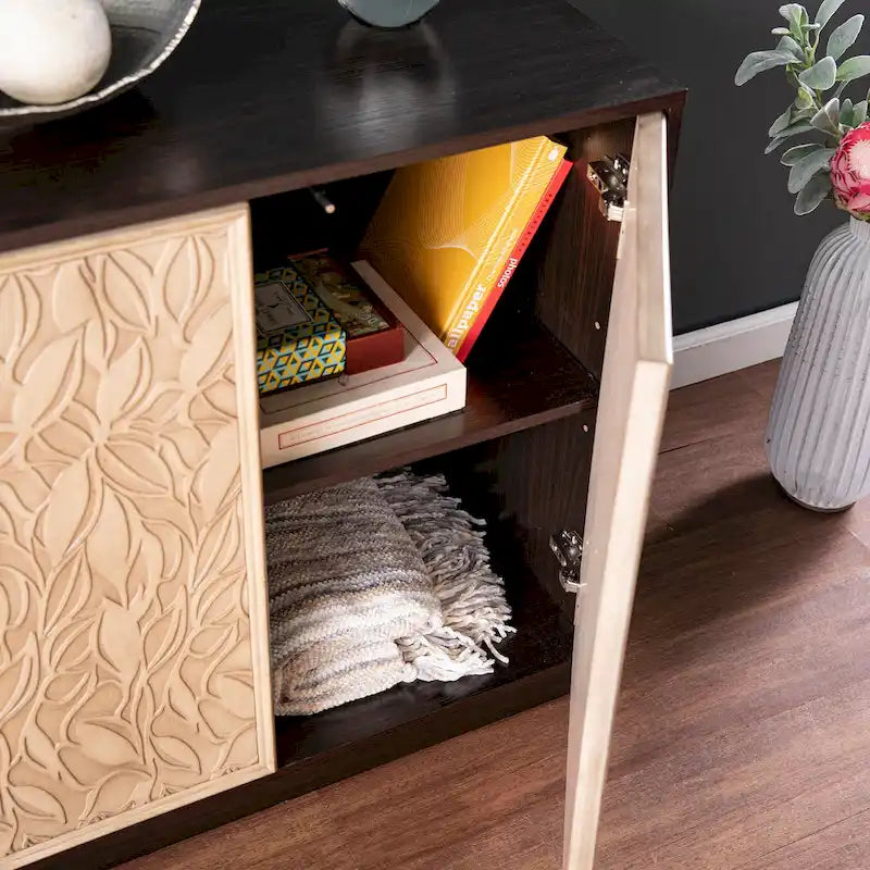Mobile di transizione in legno marrone