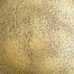 Tavolino grande in metallo dorato