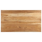 Tavolino da Salotto 43,3x23,6x13,8 in Legno Massello di Acacia - 43,3 x 23,6 x 13,8