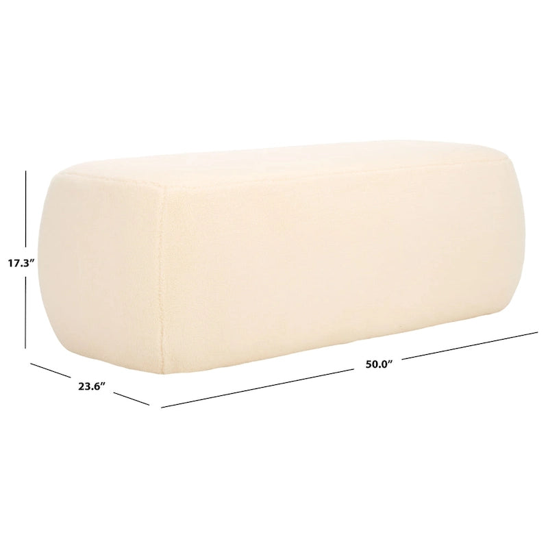 Pouf rettangolare