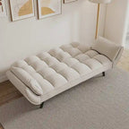 57 divano letto futon, divano pieghevole convertibile reclinabile per soggiorno