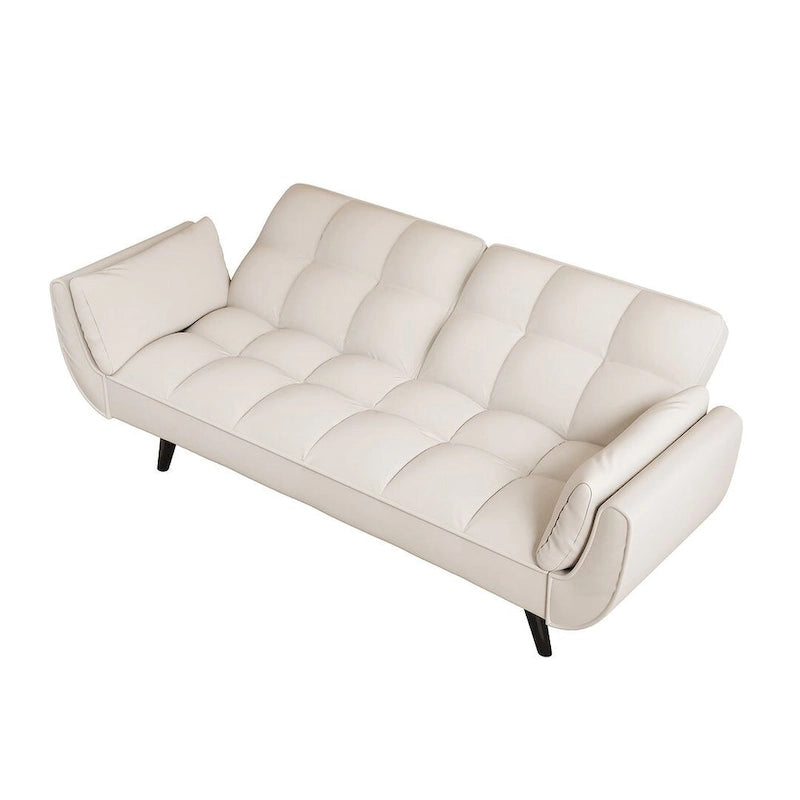 57 divano letto futon, divano pieghevole convertibile reclinabile per soggiorno