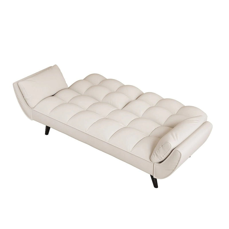 57 divano letto futon, divano pieghevole convertibile reclinabile per soggiorno