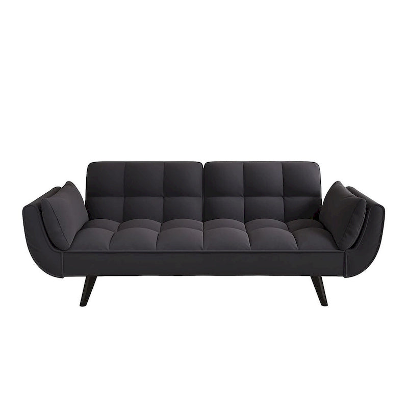 57 divano letto futon, divano pieghevole convertibile reclinabile per soggiorno