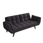 57 divano letto futon, divano pieghevole convertibile reclinabile per soggiorno