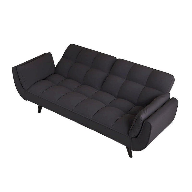 57 divano letto futon, divano pieghevole convertibile reclinabile per soggiorno
