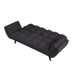 57 divano letto futon, divano pieghevole convertibile reclinabile per soggiorno