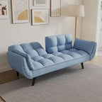 57 divano letto futon, divano pieghevole convertibile reclinabile per soggiorno