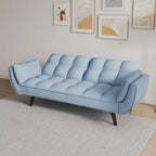 57 divano letto futon, divano pieghevole convertibile reclinabile per soggiorno