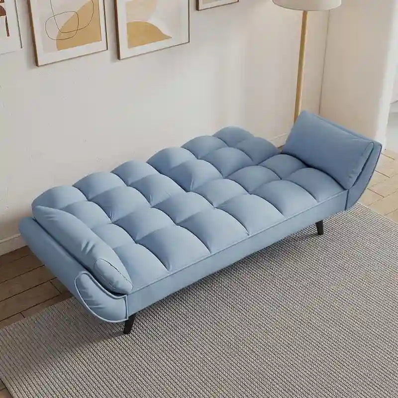 57 divano letto futon, divano pieghevole convertibile reclinabile per soggiorno