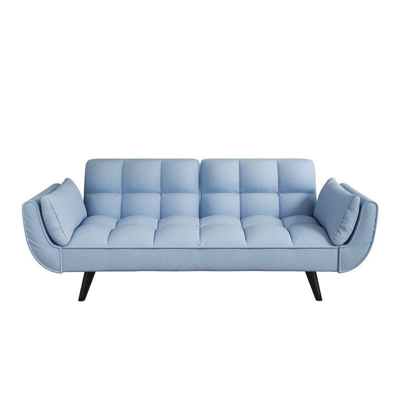 57 divano letto futon, divano pieghevole convertibile reclinabile per soggiorno