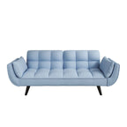 57 divano letto futon, divano pieghevole convertibile reclinabile per soggiorno