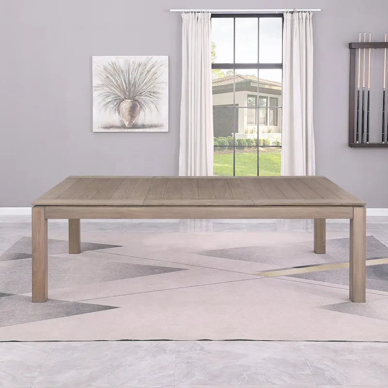Tavolo da biliardo GreyWash Ash 7ft con piano da pranzo in ardesia