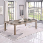 Tavolo da biliardo GreyWash Ash 7ft con piano da pranzo in ardesia