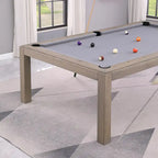 Tavolo da biliardo GreyWash Ash 7ft con piano da pranzo in ardesia