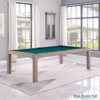 Tavolo da biliardo GreyWash Ash 7ft con piano da pranzo in ardesia