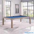 Tavolo da biliardo GreyWash Ash 7ft con piano da pranzo in ardesia
