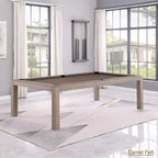 Tavolo da biliardo GreyWash Ash 7ft con piano da pranzo in ardesia