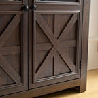 Credenza grande a buffet con mobile bar e cantinetta vini