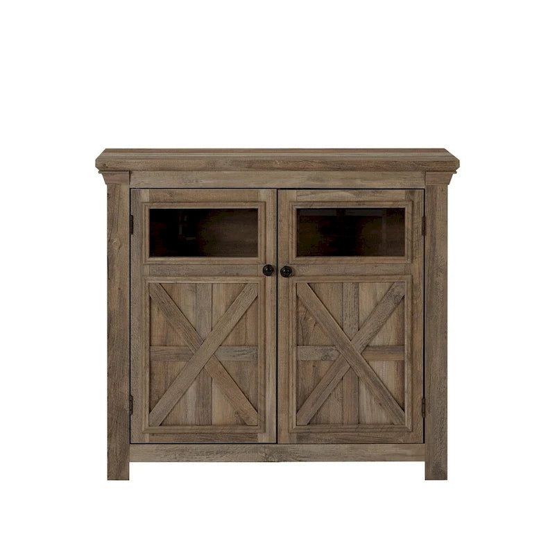 Credenza grande a buffet con mobile bar e cantinetta vini