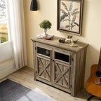 Credenza grande a buffet con mobile bar e cantinetta vini