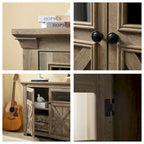 Credenza grande a buffet con mobile bar e cantinetta vini