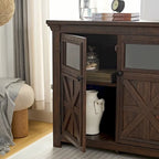 Credenza grande a buffet con mobile bar e cantinetta vini