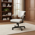 Miami Swivel Metal Caster Chair on Reading Base - 18 High Seat